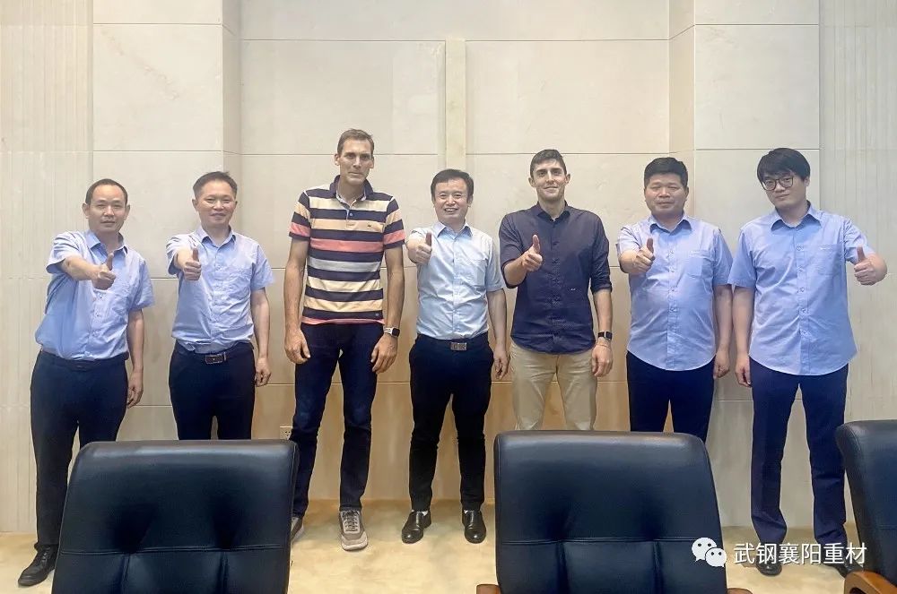 張超董事長(zhǎng)會(huì)見海外特種鋼材料客商代表